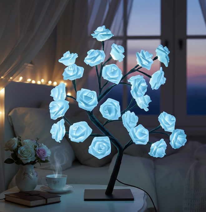 Lámpara de Rosas Encantadas